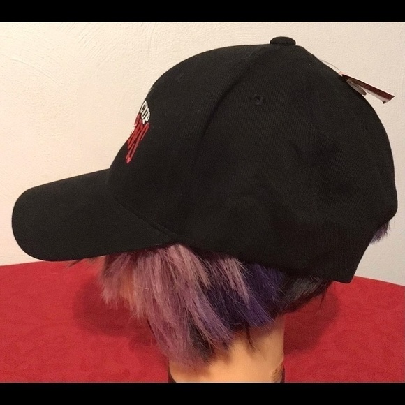 Nhl Embroidered Black Hat Cap 2002 Stanley Cup Champions Detroit Red Wings NEW - Picture 4 of 7